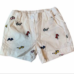 Hanna Andersson‎ white sunglasses shorts 3 new